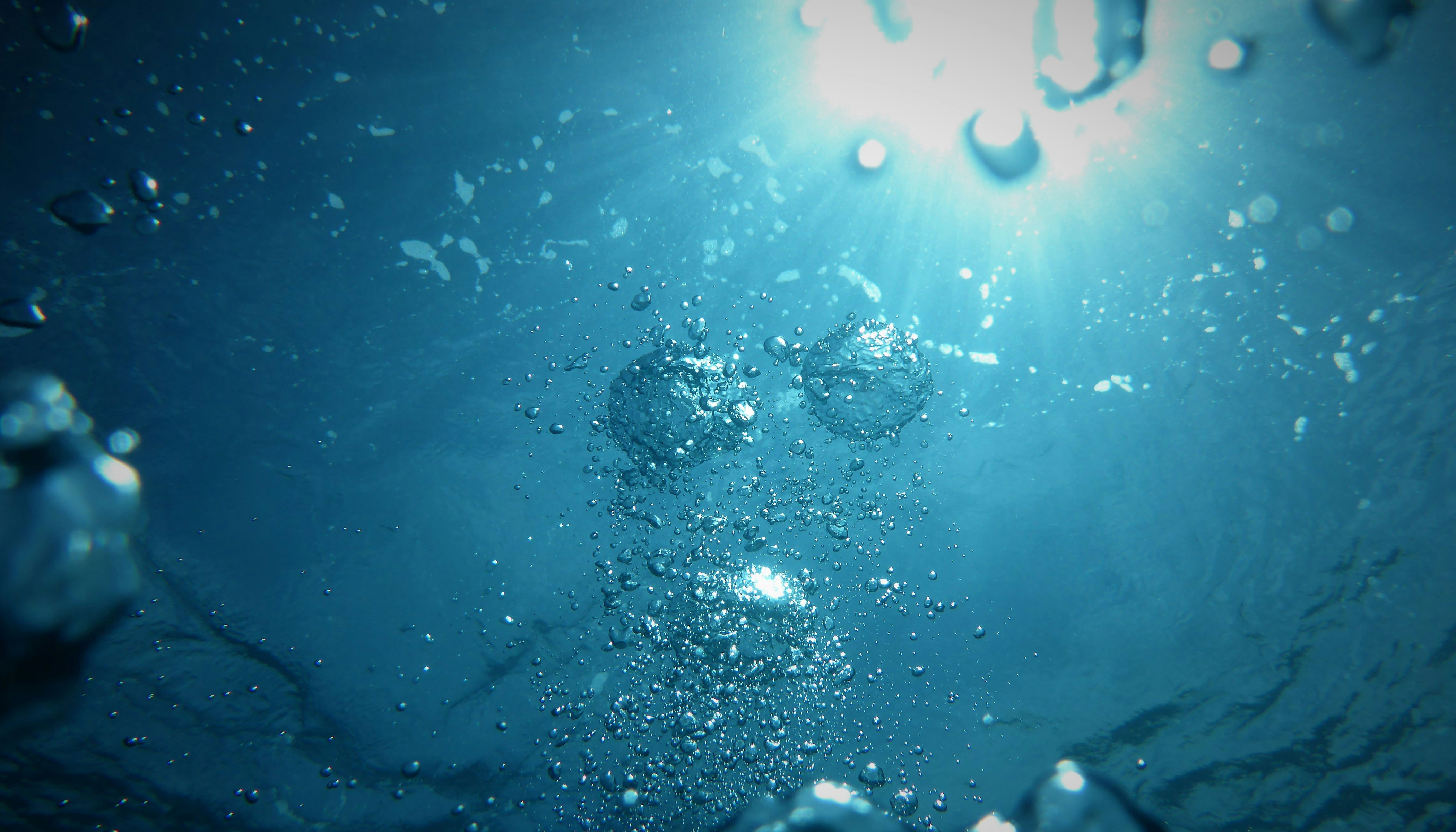 An Image Bubbles Underwater An Image Bubbles Underwater